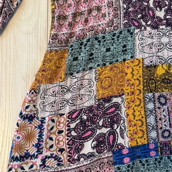 Umgee Multicolor Patchwork Tunic - Picture 5 of 5